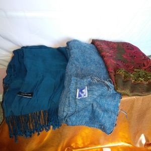 2 Scarves 1 Shawl